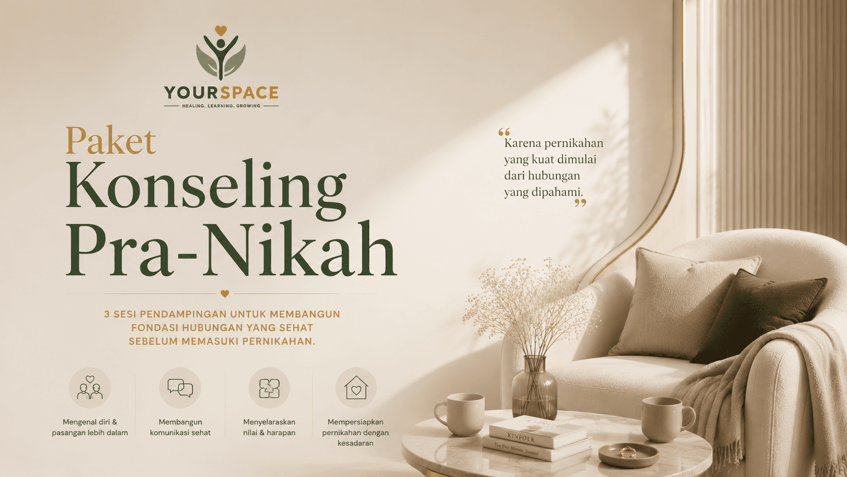 Paket Konseling Pra-Nikah